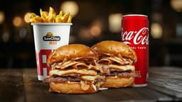 XL 2x Chipotle Double + Pomfrit + Coca Cola