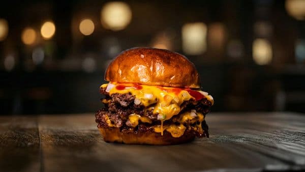 Original Cheese double double burger
