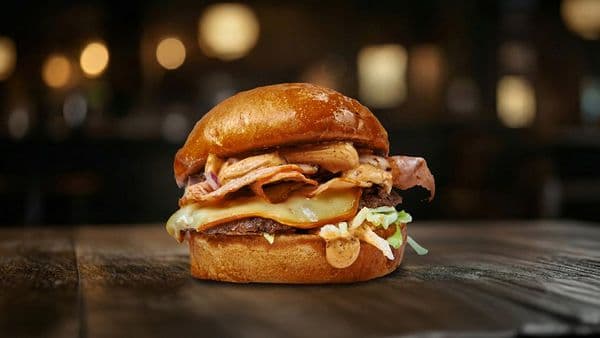Chipotle single burger