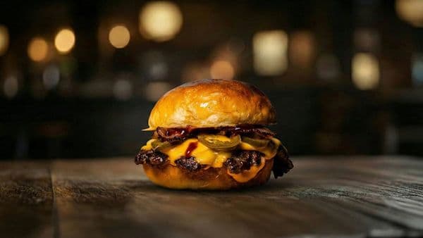 Smoke BBQ single burger