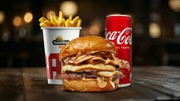 Chipotle Double + Pomfrit + Coca Cola 0.33l