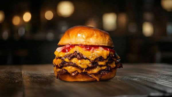 Original Cheese triple burger
