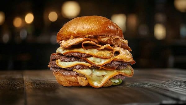 Chipotle double double burger